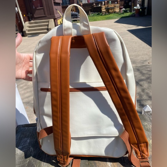 *The Honest Company.* Uptown Canvas Backpack | Diaper Bag with Changing Pad - Picture 2 of 7